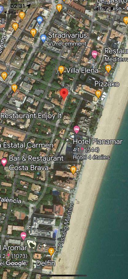 Casa Anna - Climatise, 2 Chambres, 50 M Plage, Terrasse 16M2, Wifi Platja d'Aro Luaran gambar